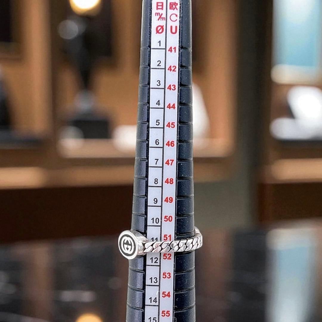 HITOMIグッチ/11号指輪/インターロッキング/シルバー925