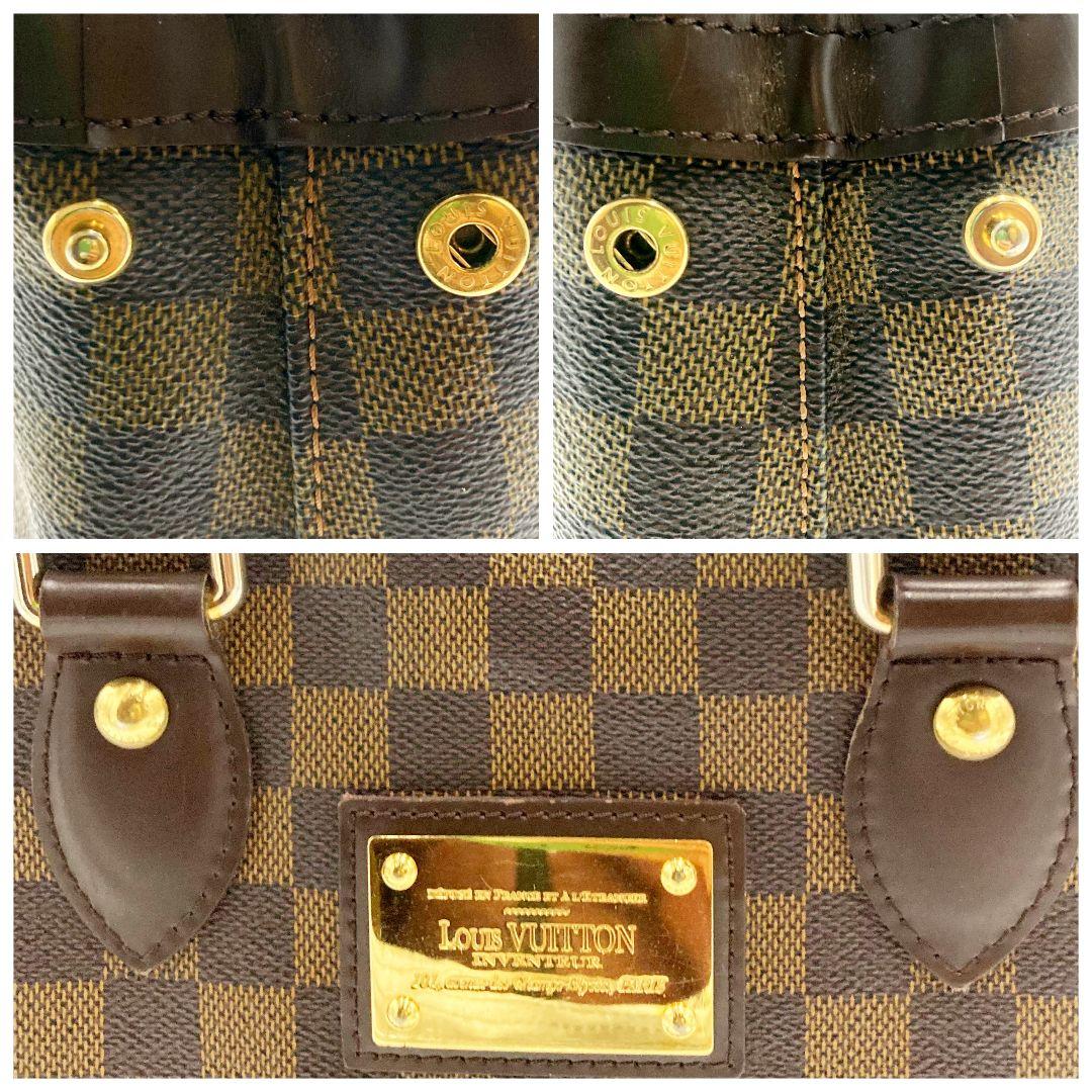 正規品 ルイヴィトン ダミエ エベヌ ハムステッドPＭ トートバッグ