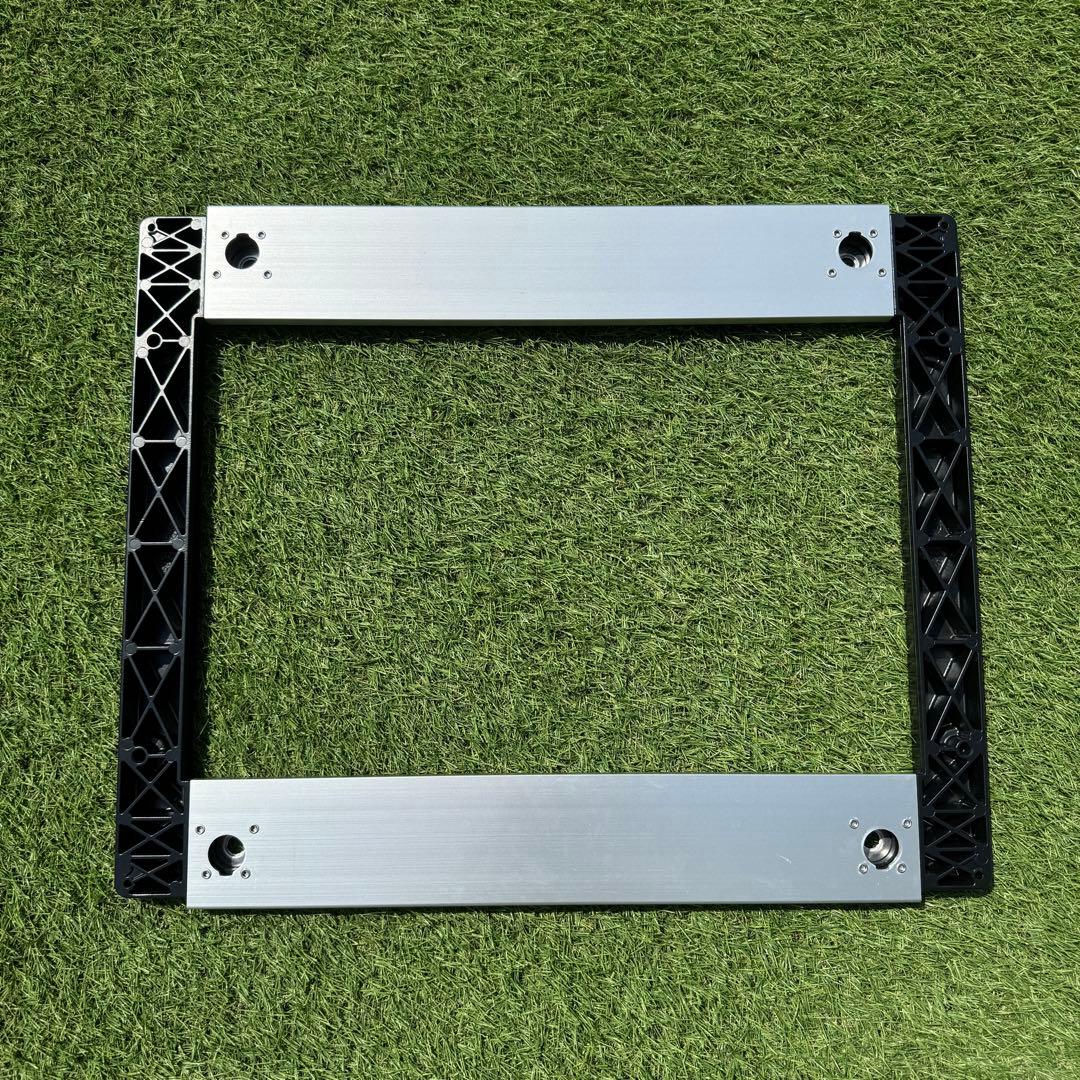 スノーピーク アイアングリルテーブル ショート 2ユニット フレーム　収納袋付き