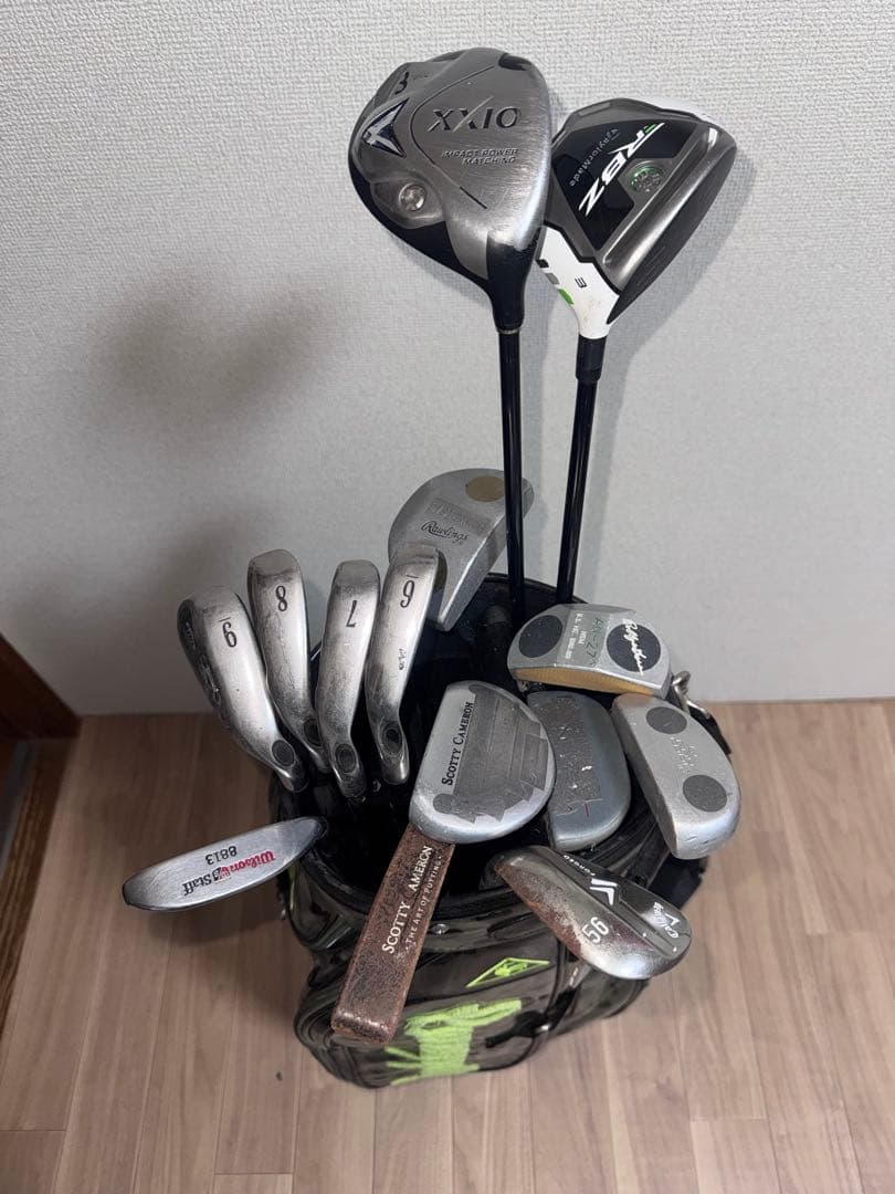 le coq sportif ルコックゴルフ キャディバッグ ハート柄