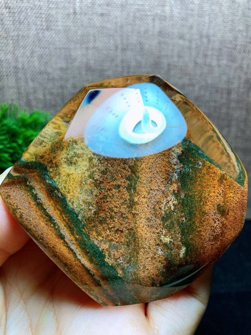 ⭐︎【天然】ガーデン クォーツ 置物 198g