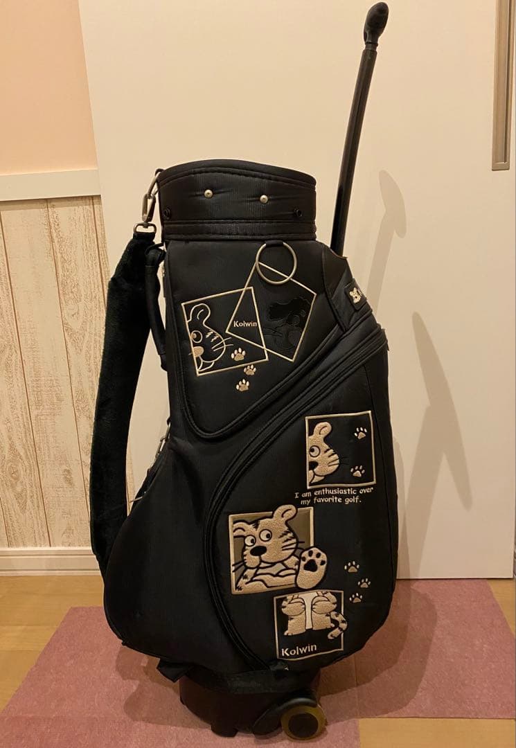 希少美品 コルウィン キャディバッグ キャスター付き