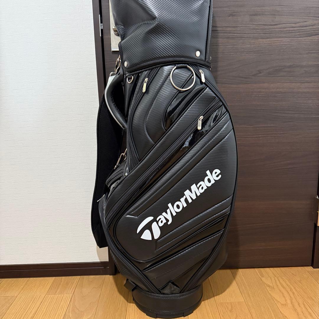 Taylormade ゴルフバッグ キャディバッグ ブラック ホワイト