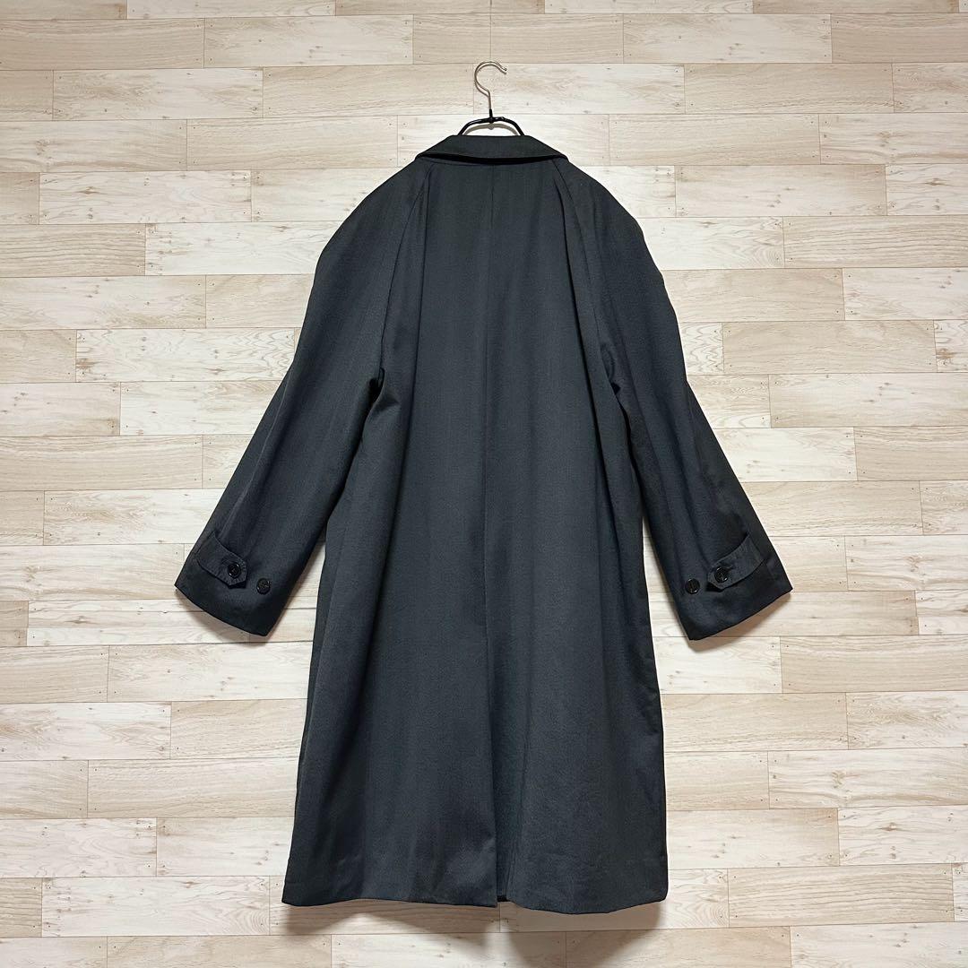 ✨Yves Saint Laurent シルク ウール ステンカラーコート✨