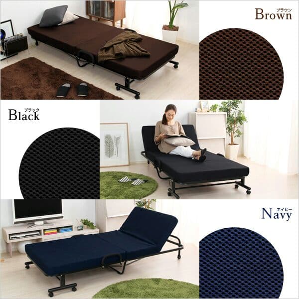 (送料無料)高反発折りたたみベッド【Cortesia-コルテシア-】