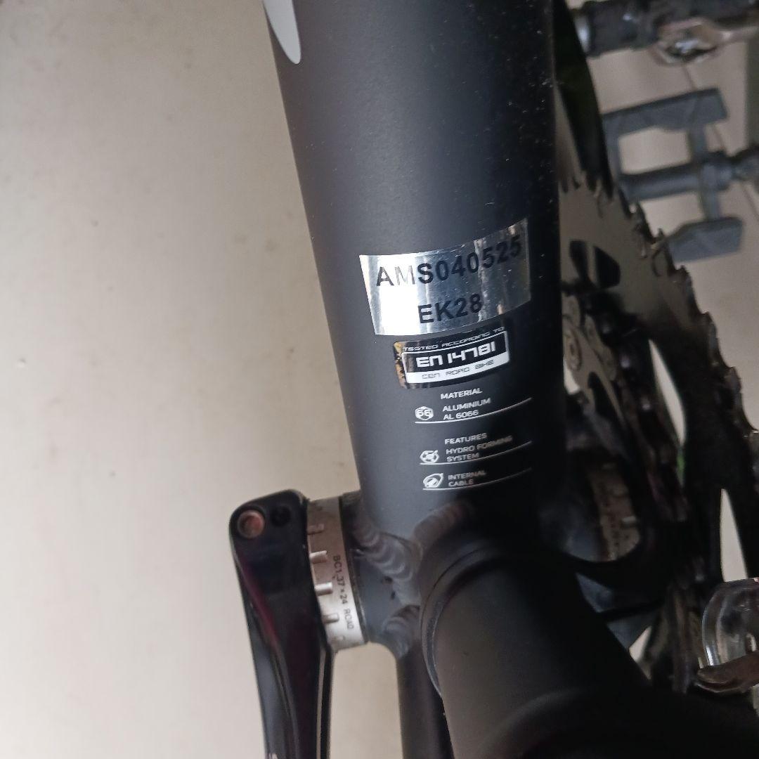 室内保管MERIDA 400 ロードバイク 黒/赤