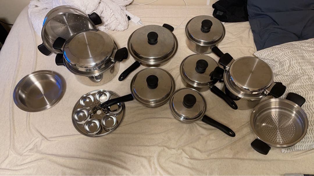 クイーンクック24ピース/インダクションレンジ/フードプロセッサ