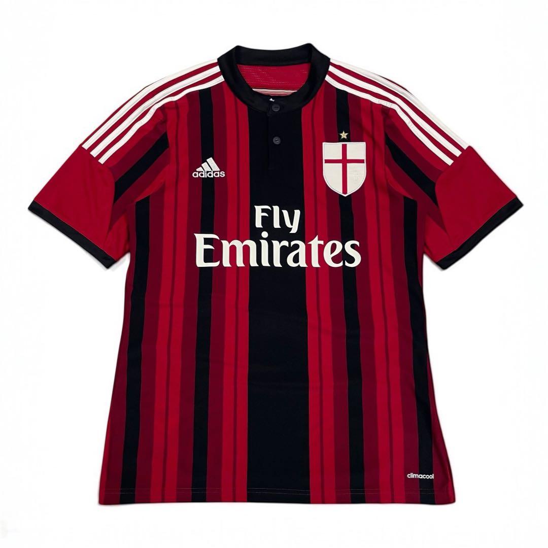 14/15 ACミラン #10 本田圭佑 ユニフォーム ホーム adidas O