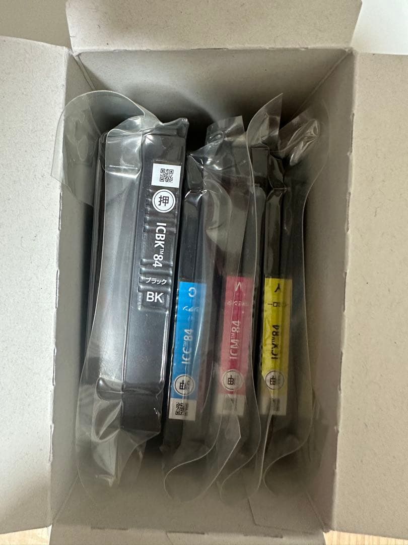 EPSON 84 大容量 4色パック インクカートリッジ　IC4CL84