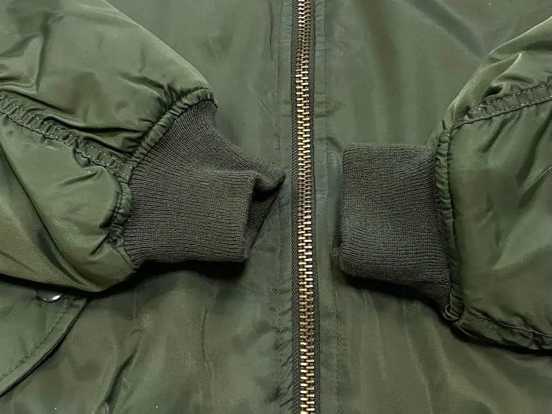 y2k 90s ファントムミリタリー MA-1 フライトジャケットM 幅広 短丈