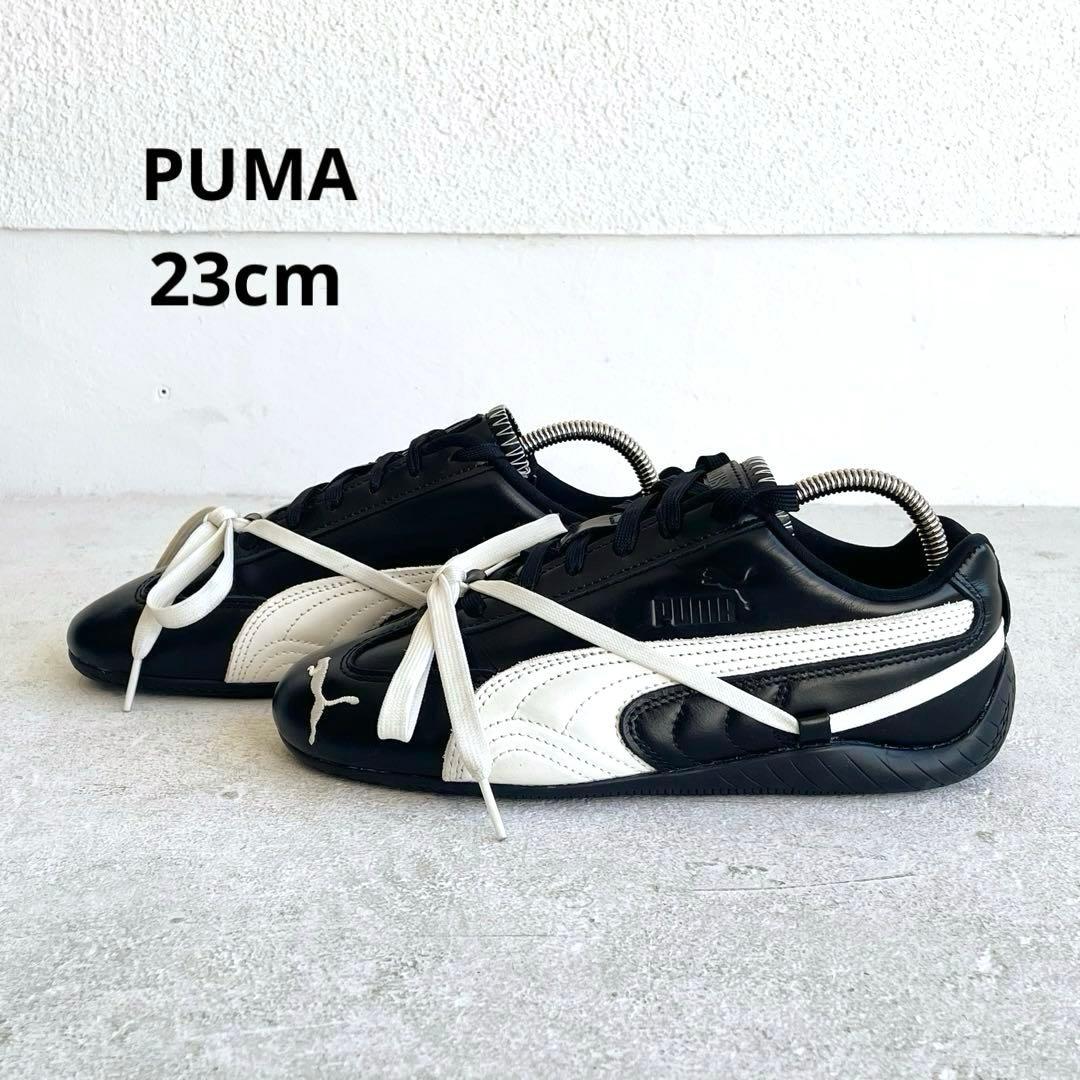PUMA x ROSEスピードキャット プレミアム スニーカー23cm 黒