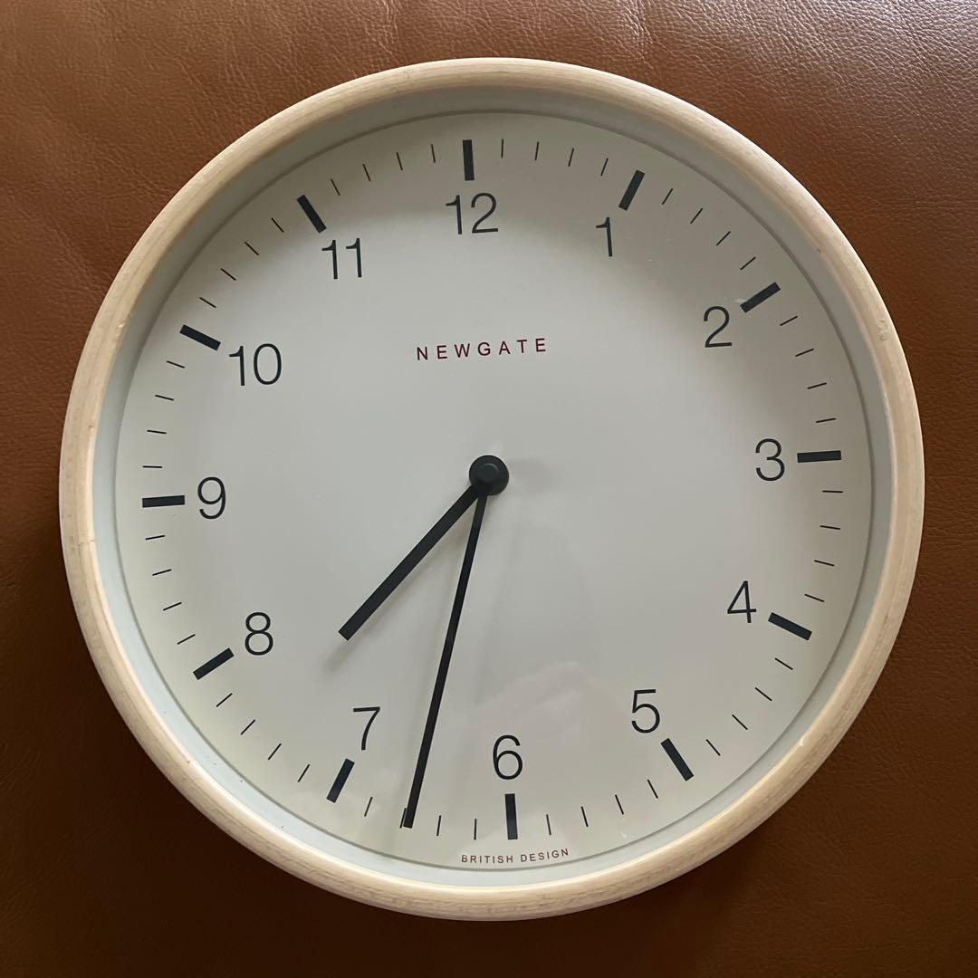 コンラン　NEWGATE MR CLARKE PALE WOOD CLOCK