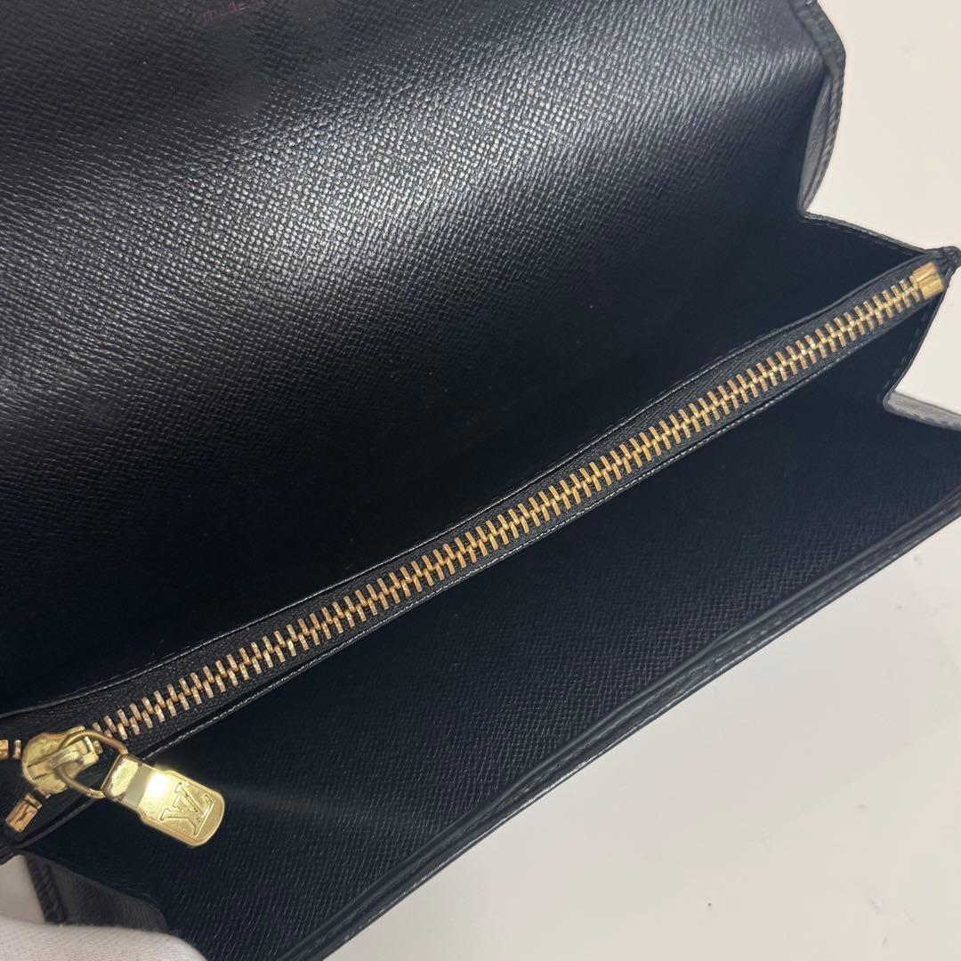 Louis Vuitton ルイヴィトン エピ サラ ノワール 長財布 ブラック