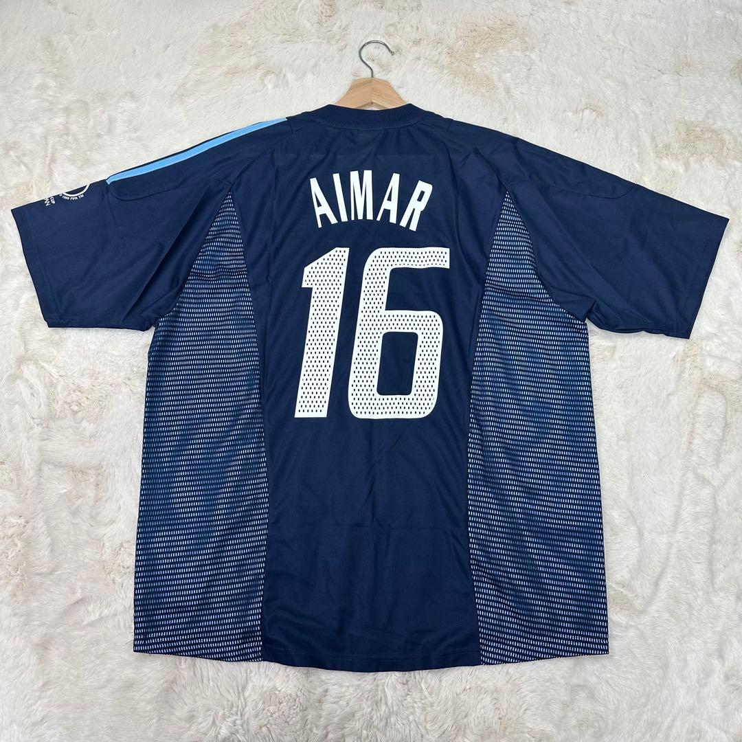 ✨希少4XO✨アディダス アルゼンチン代表 Aimar 16 2002W杯モデル
