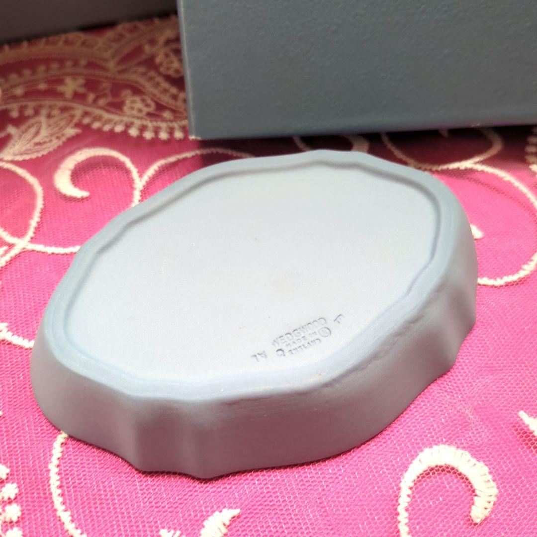 お値下げ✾ジャスパーペールブルー✾マントルクロック＆トレイ置時計