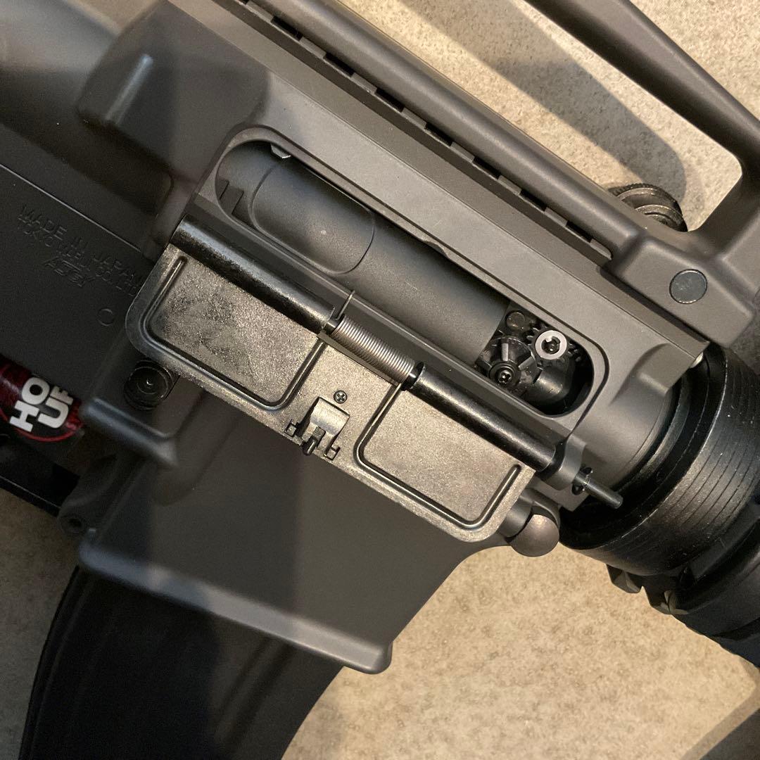 美品90m/s東京マルイ純正電動ガン新型M4A1RIS本体＋マガジン良品