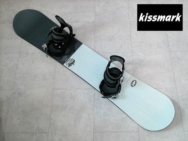 kissmark CITYCORAL 151 スノーボードセット ビンディング付