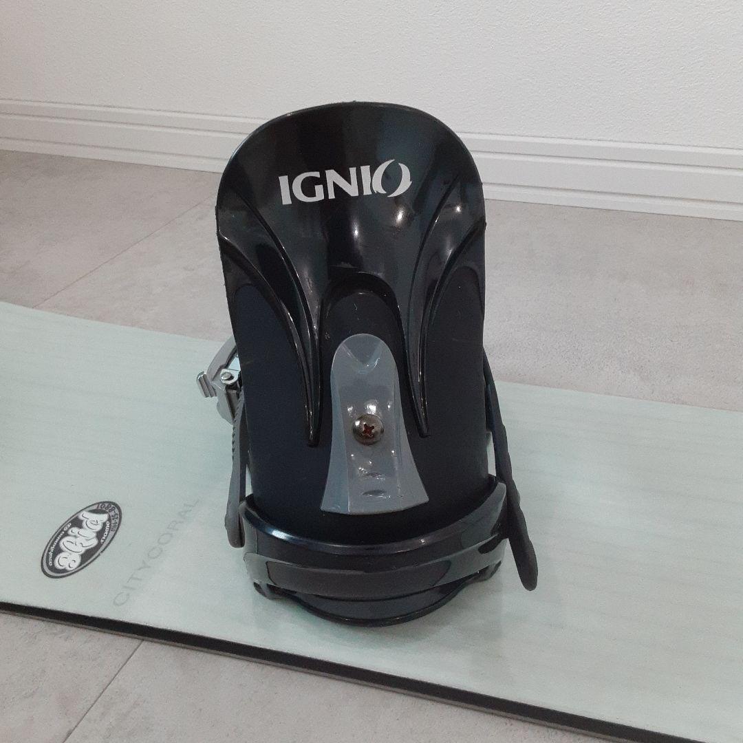 kissmark CITYCORAL 151 スノーボードセット ビンディング付