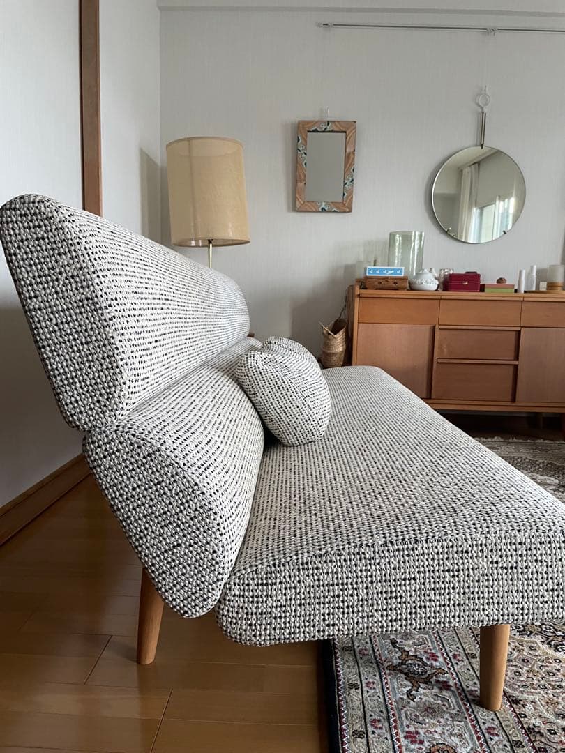 旭川木製家具　カンディハウス　エクリプス ３Pソファ　美品　送料込み