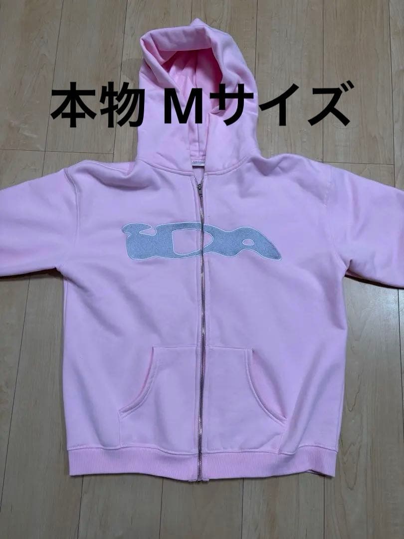 ida sply ジップパーカー Mサイズ　ピンク ゴールデンサイズ