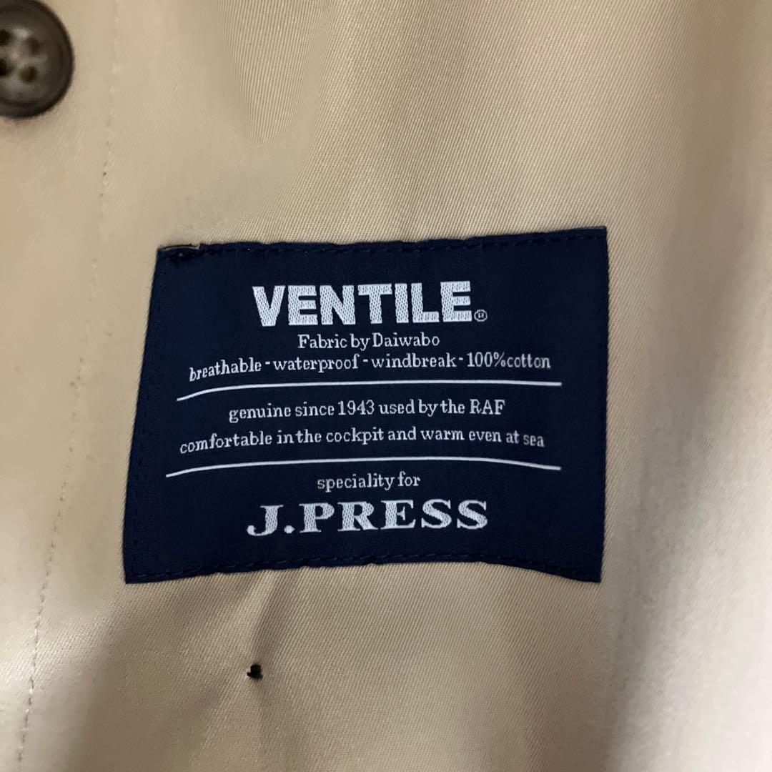 美品　ジェイプレス　撥水ギャバベンタイル トレンチコート　9号