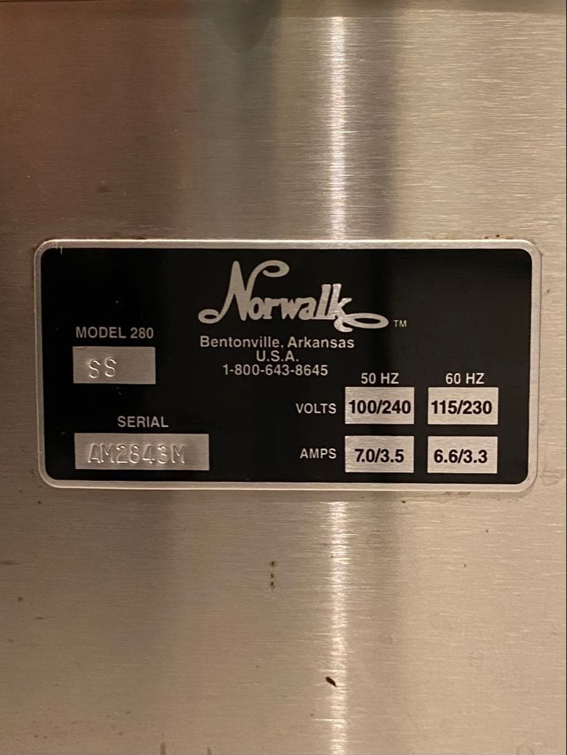 美品Norwalk（ノーウォーク）コールドプレスジューサー Model 280