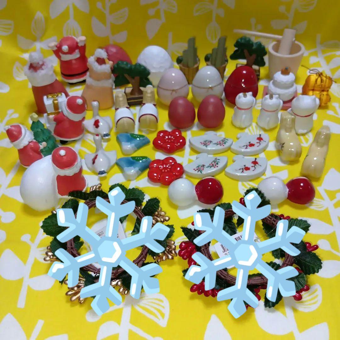 お正月 達磨 門松 鏡餅 鶴 オブジェ/ラック他 計49点 ナチュラルキッチン