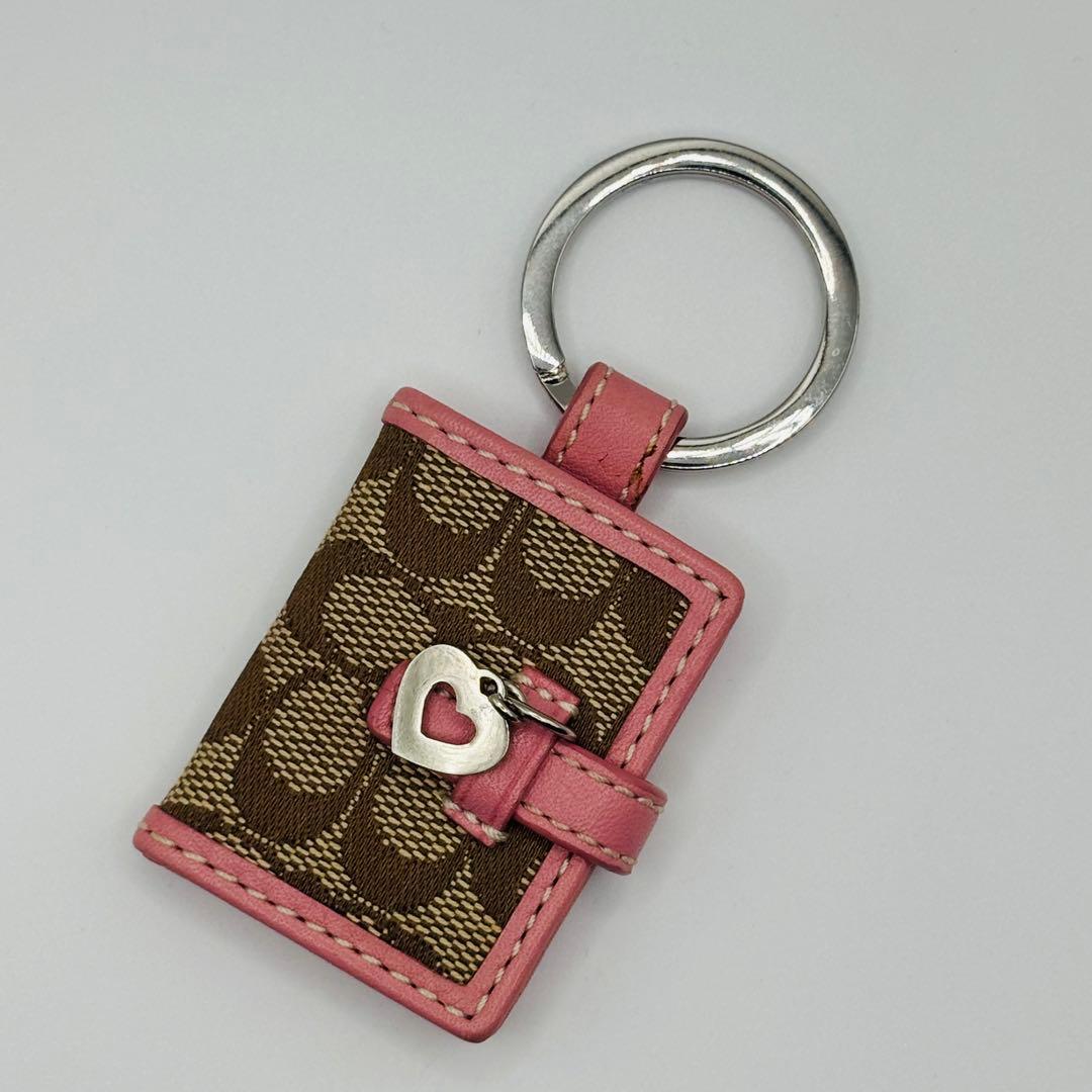 小物 Coach Signature Picture Frame Pink Heart