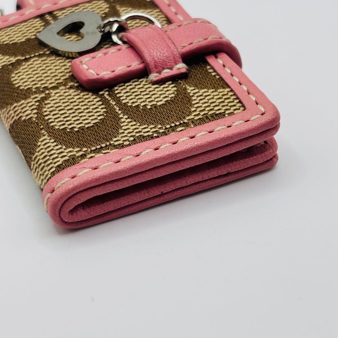 小物 Coach Signature Picture Frame Pink Heart