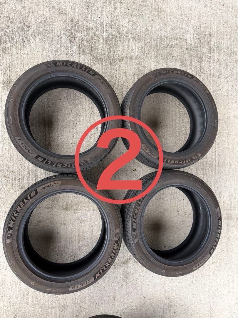 MICHELIN 225/50 R 18 タイヤ 2本