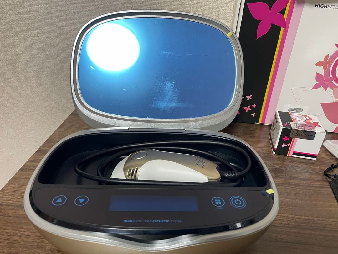 ケノン 脱毛器 ゴールド ver8.7J ストロング2 スーパープレミアム2