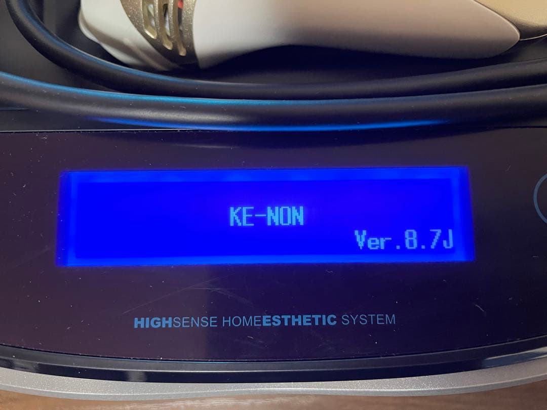 ケノン 脱毛器 ゴールド ver8.7J ストロング2 スーパープレミアム2