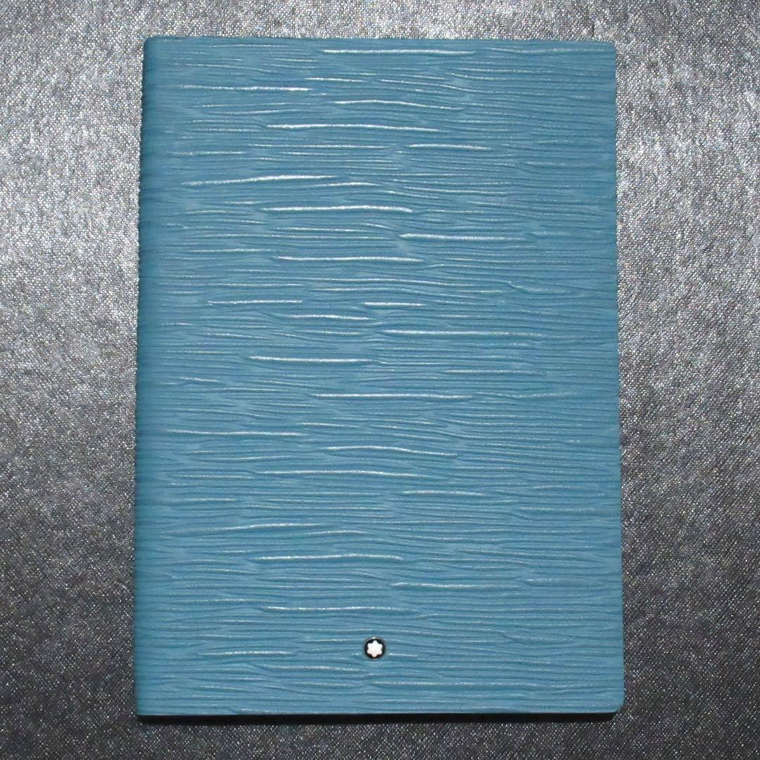 モンブラン ノート 146 4810 スモーキー ブルーレザー 134710