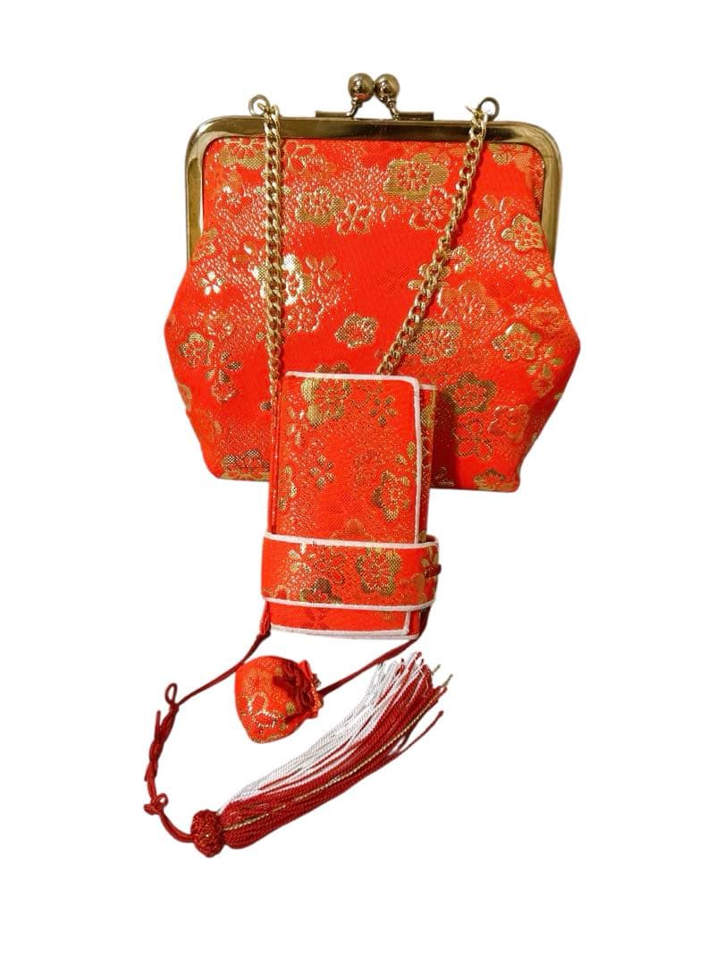 5歳レトロ着物♡七五三　女の子　フルセット　一式　アンティーク　小さめ