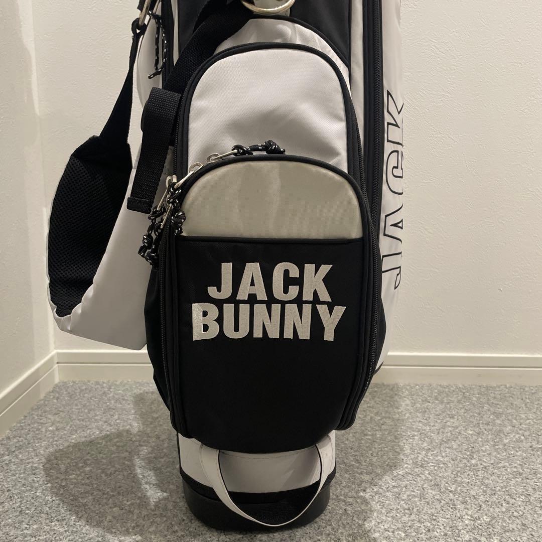 JACK BUNNY キャディバッグ スタンド式 9型 軽量 5分割 ゴルフ