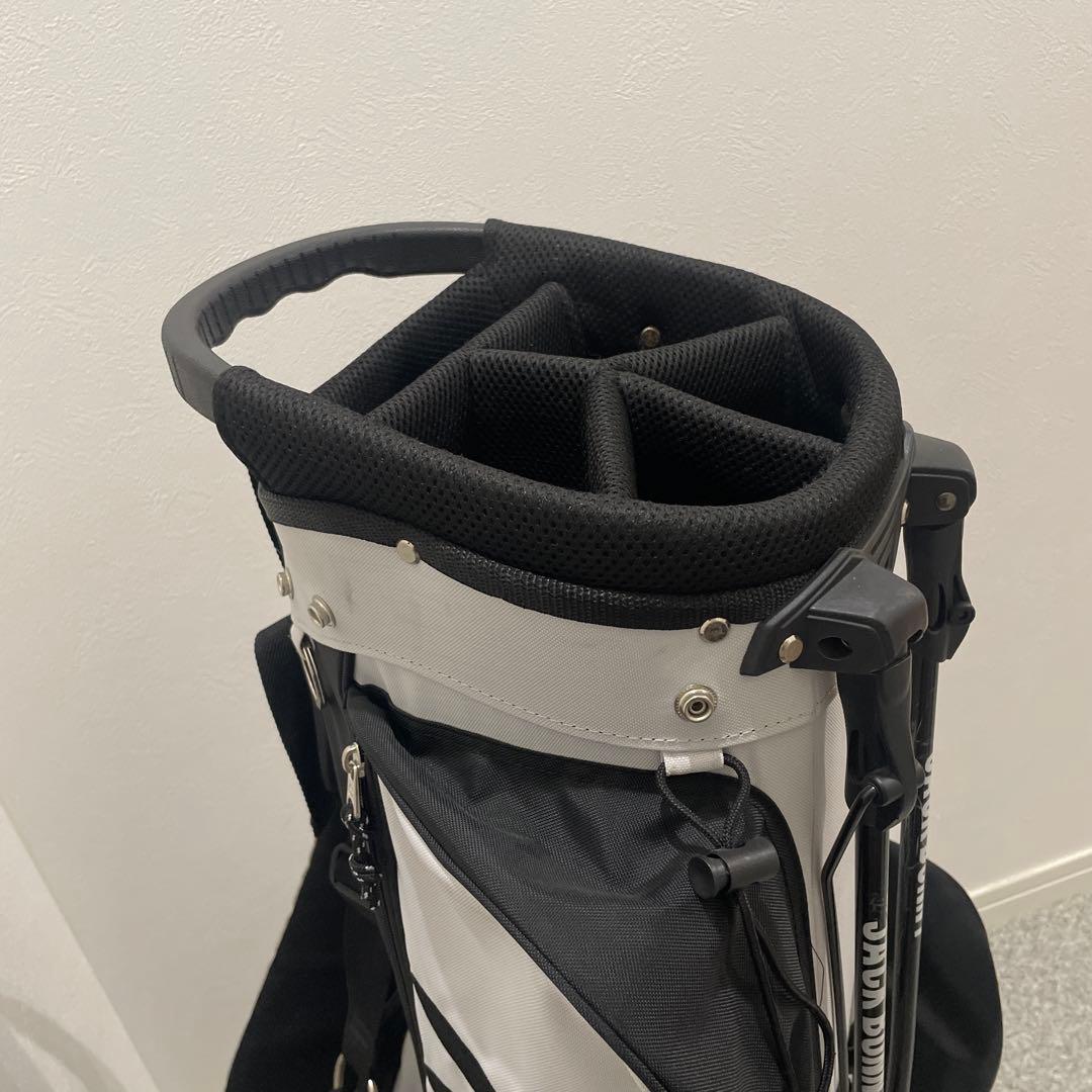 JACK BUNNY キャディバッグ スタンド式 9型 軽量 5分割 ゴルフ