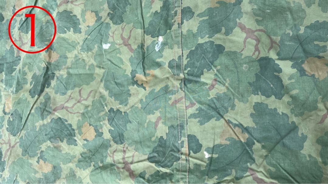 【超希少】ミッチェルパターンUSMC 米軍 パップテント シェルターハーフ 軍幕