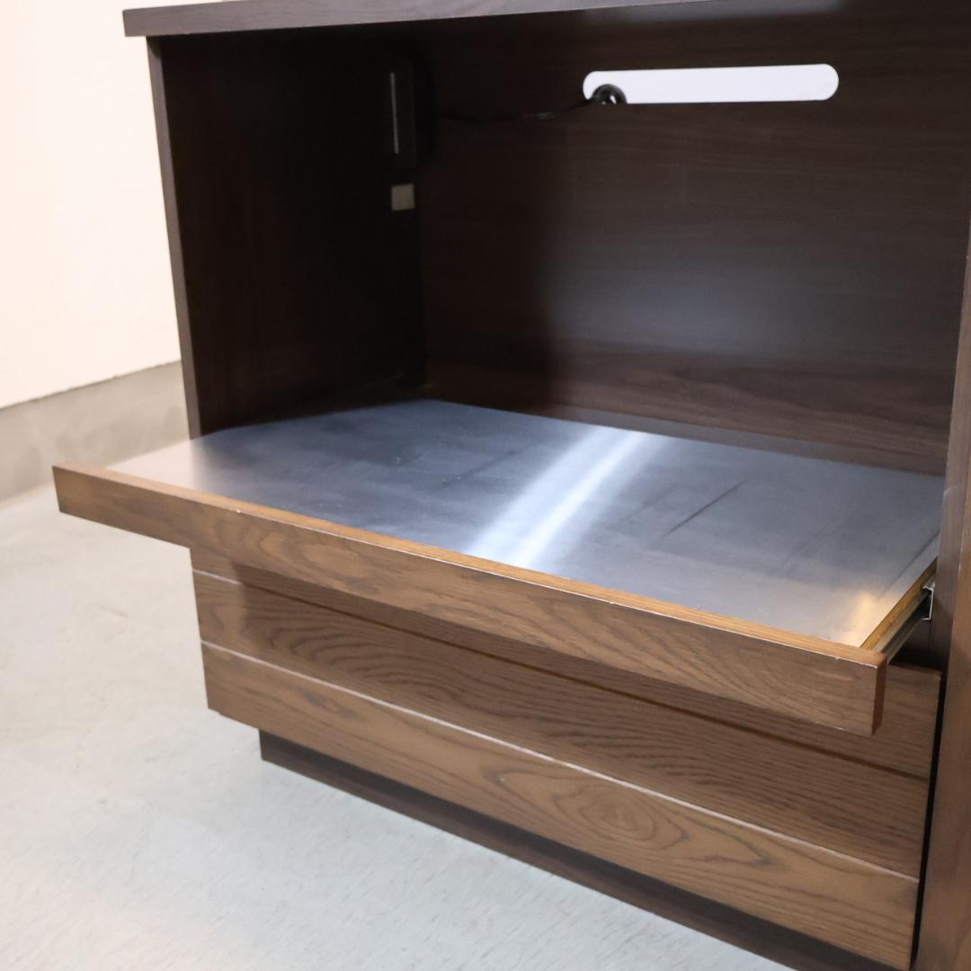 フランフラン REIZ ライツ オーク無垢材 キッチンカウンター レンジボード