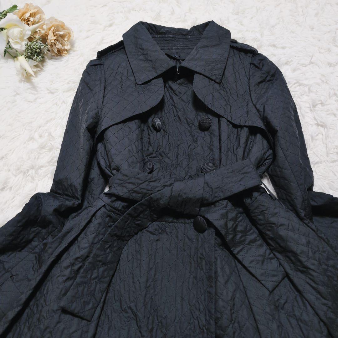 美品✨️トゥービーシック 2wayトレンチコート リボン ダウンライナー L