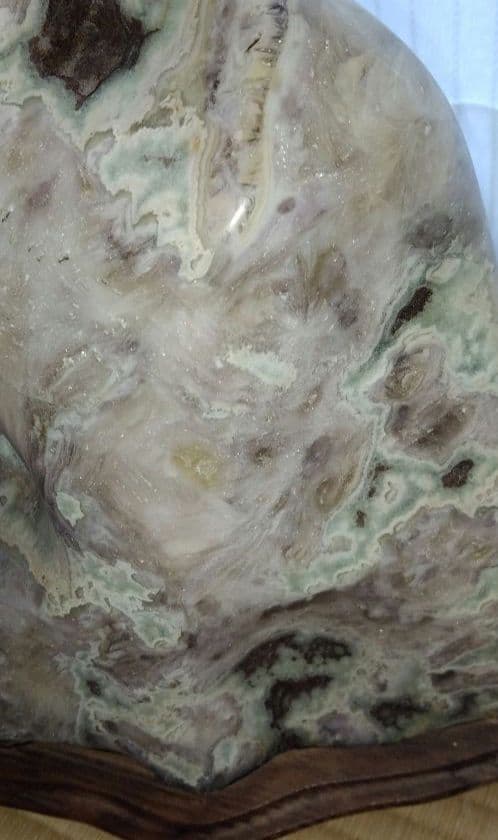 鑑賞石　水石　銘石　天然石　青石　三波石