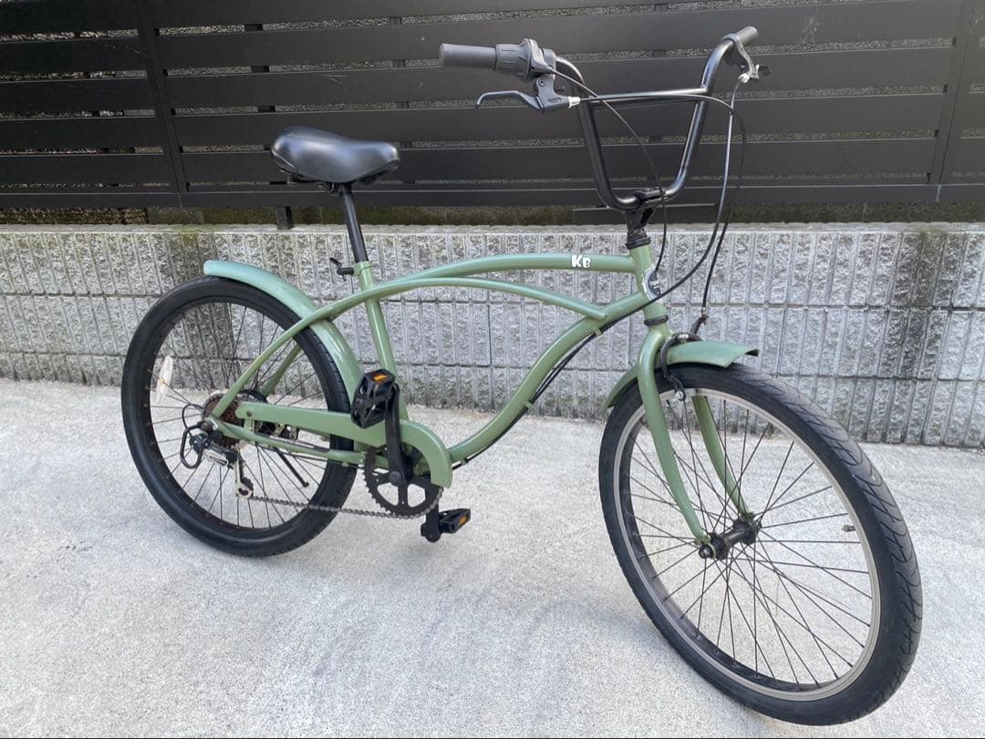 【引き取り限定】レインボー rainbow ビーチクルーザー KB 24インチ