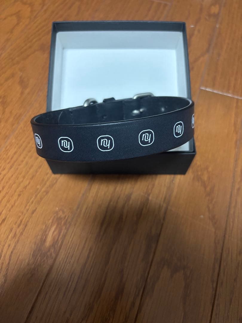 NEIGHBORHOOD 黒 レザー首輪