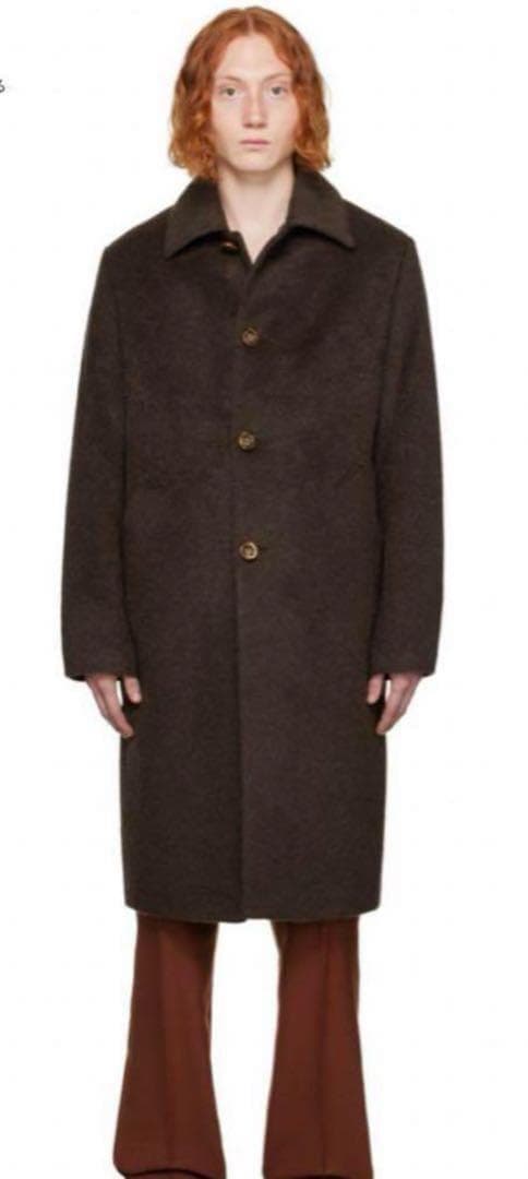 SEFR BROWN MOHAIR ESCO COAT サイズXS