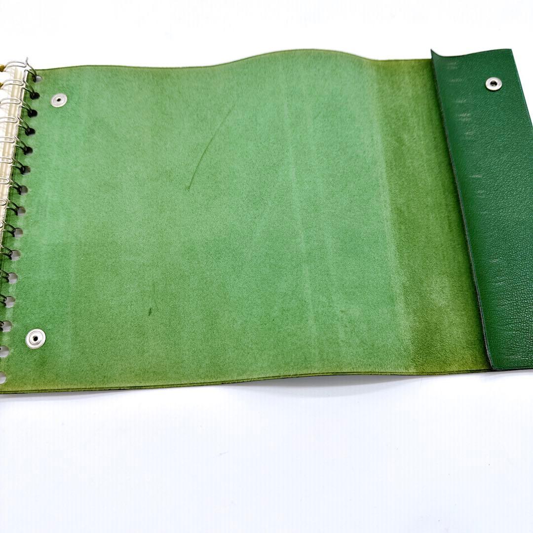 入手困難 HERMES エルメス カイエルーレ ロール手帳カバー メモ帳 レザー