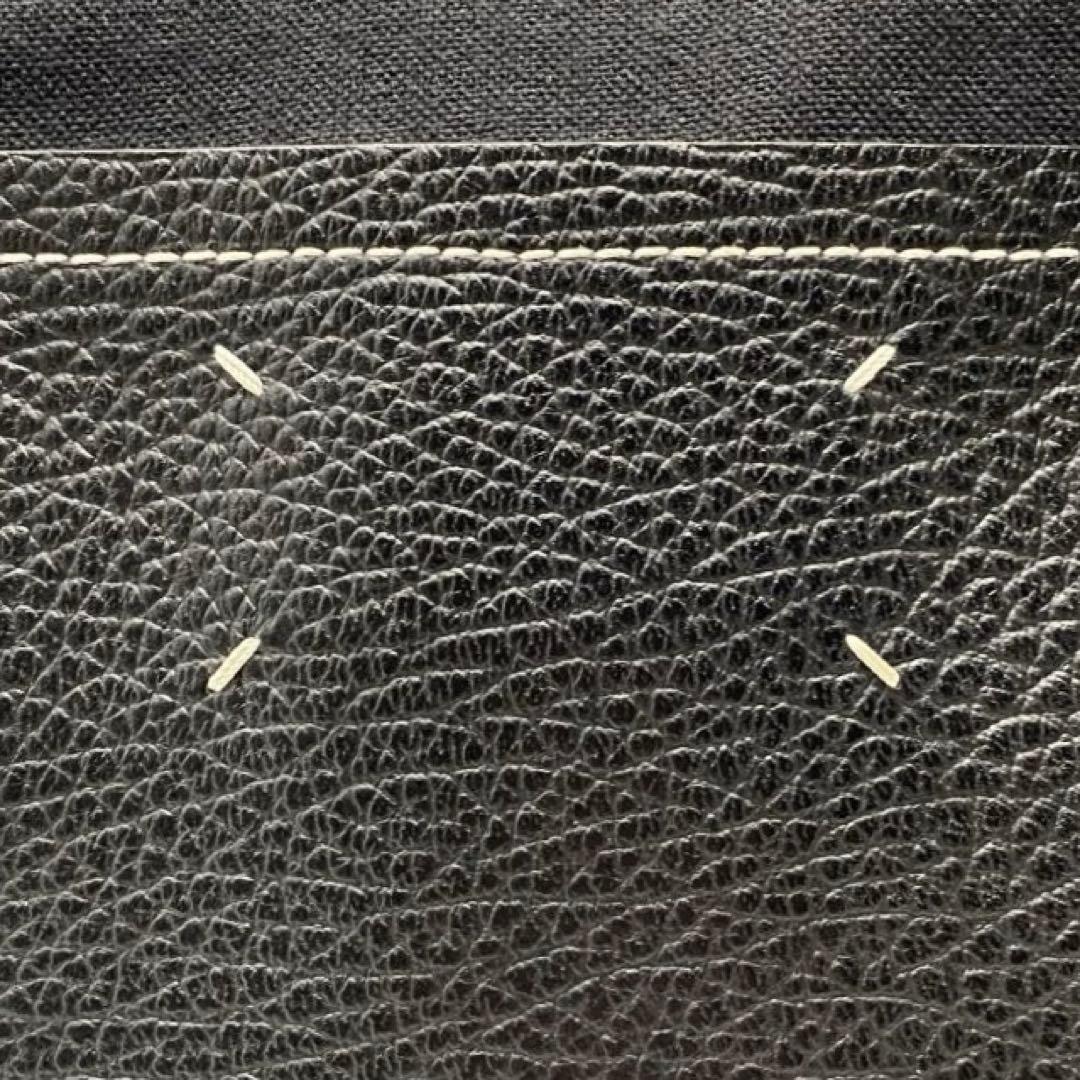 美品 マルジェラ 5AC ショッピング バッグ A4 レディース 黒 トート