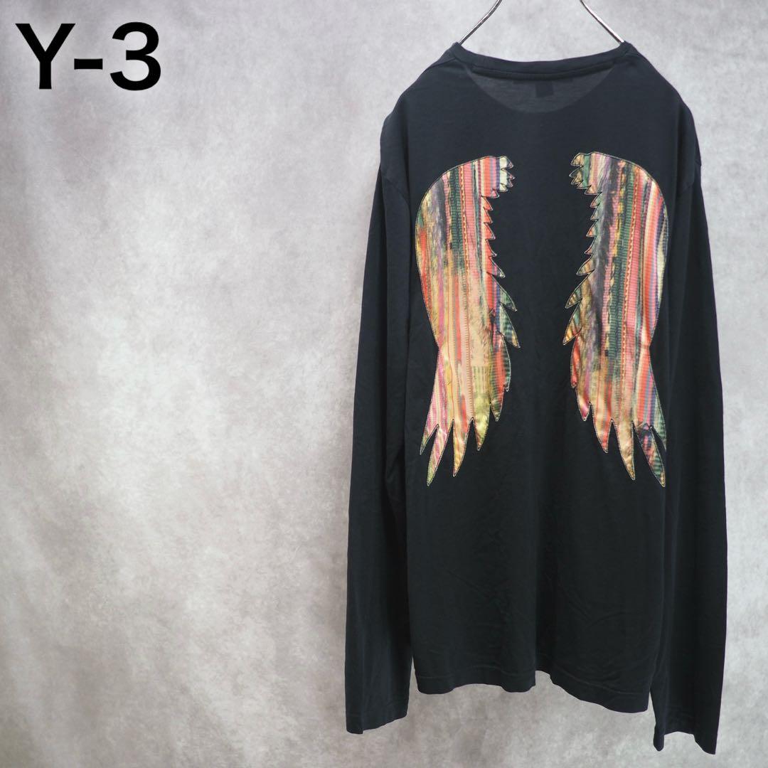 Y-3｜12AW Nomad Wing L/S Tee（Black・L）