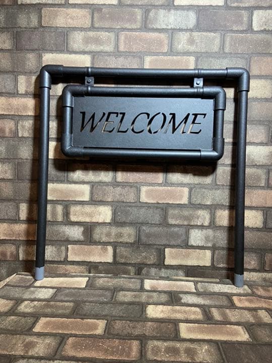 アイアン風welcomeボード