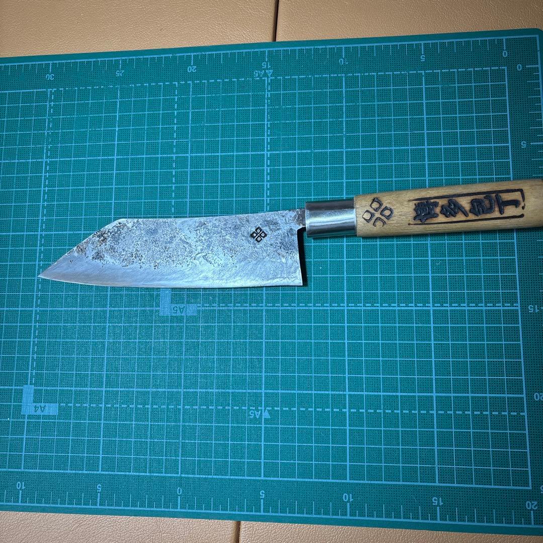 大庭鍛冶屋 博多包丁 175mm 文化包丁　手打ち刃物