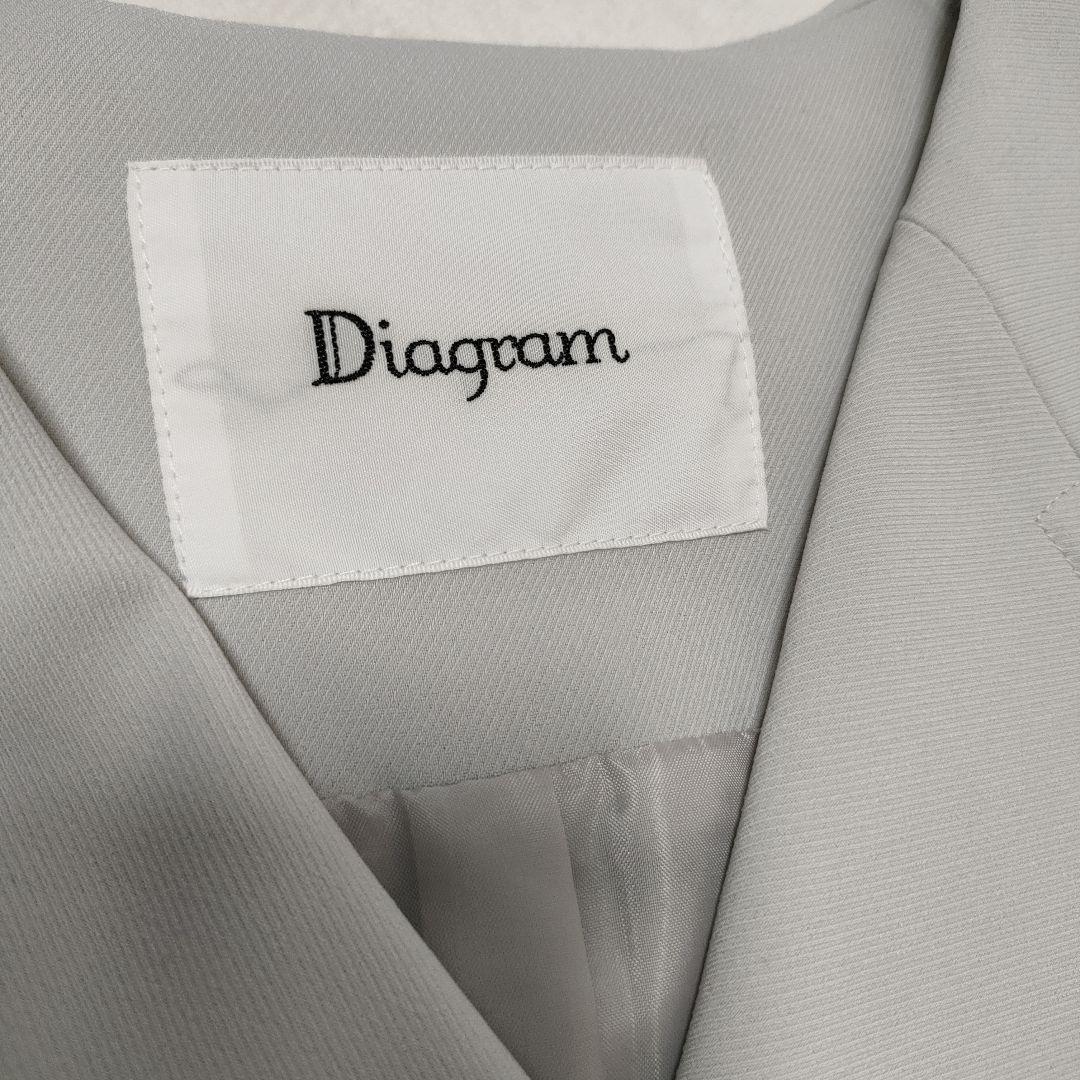新品タグ付き❢Diagram　ロングジレ　ロングコート　ダイアグラム