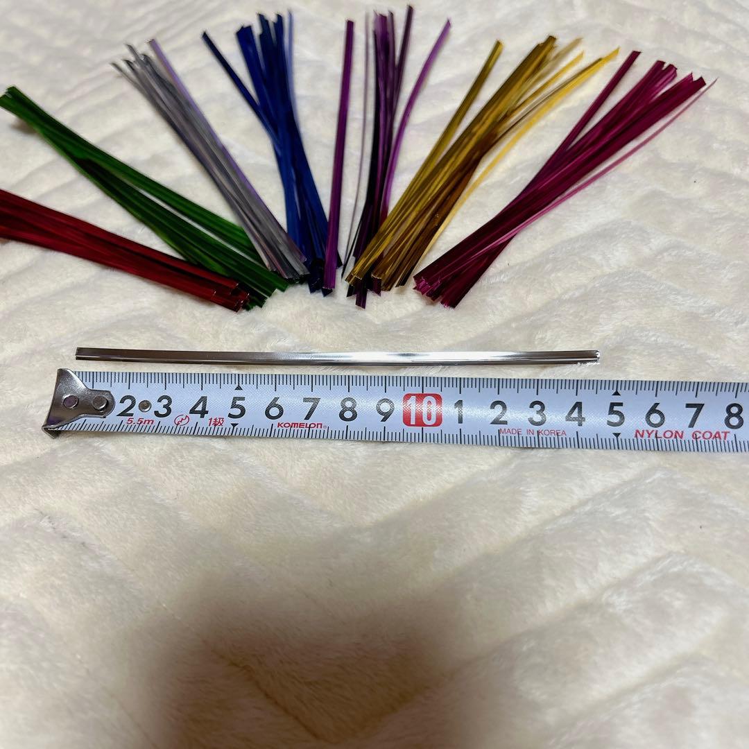 ラッピングタイ プレゼント バレンタイン ハロウィン モール 梱包 未使用